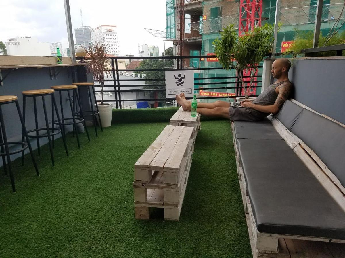 Saigon Hub Hostel Ho Chi Minh-stad Buitenkant foto